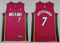 Mens Miami Heat #7 Giannis Antetokounmpo Red Statement Edition Swingman Jersey