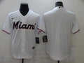 Men’s Miami Marlins White Home Blank Jersey