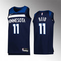 Men’s Minnesota Timberwolves #11 Naz Reid Navy Icon Edition Player Jersey