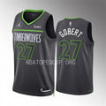 Men’s Minnesota Timberwolves #27 Rudy Gobert 2022-23 Anthracite Statement Edition Player Jersey