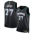 Men’s Minnesota Timberwolves #27 Rudy Gobert Black Trees Classic Edition Swingman Jersey