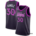 Men’s Minnesota Timberwolves #30 Julius Randle 2025-26 Navy Purple City Edition Swingman Jersey