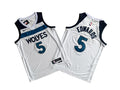 Mens Minnesota Timberwolves #5 Anthony Edwards White 2023-24 Association Edition Jersey