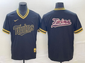 Men’s Minnesota Twins Black Logo Jersey