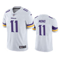 Men’s Minnesota Vikings #11 Kellen Mond Nike White Vapor Untouchable Limited Jersey