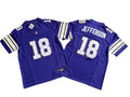 Men’s Minnesota Vikings #18 Justin Jefferson Purple Classic F.U.S.E. Limited Jersey