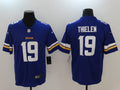 Men’s Minnesota Vikings #19 Adam Thielen Purple Jersey