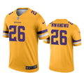Men’s Minnesota Vikings #26 Kene Nwangwu Nike Gold Inverted Limited Jersey