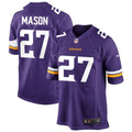 Men’s Minnesota Vikings #27 Jordan Mason Nike Purple F.U.S.E. Vapor Limited Jersey