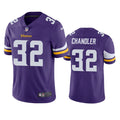 Men’s Minnesota Vikings #32 Ty Chandler Nike Purple Vapor Untouchable Limited Player Jersey