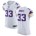 Men’s Minnesota Vikings #33 Aaron Jones Nike White Vapor Untouchable Limited Palyer Jersey