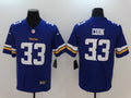 Men’s Minnesota Vikings #33 Dalvin Cook Jersey Purple