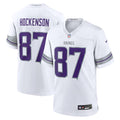 Men’s Minnesota Vikings #87 T.J. Hockenson Nike White Alternate Vapor F.U.S.E. Winter Warrior Limited Jersey