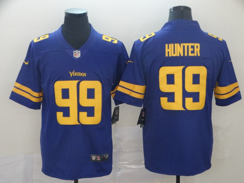 Men’s Minnesota Vikings #99 Danielle Hunter Nike Purple NFL Color Rush Vapor Untouchable Limited Jersey