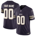 Men’s Minnesota Vikings Active Player Custom Deep Purple 2026 F.U.S.E. Rivalries Collection Limited Stitched Football Jersey