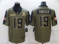 Men’s Minnesota Vikings Adam Thielen #19 Brown Jersey