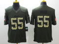 Men’s Minnesota Vikings Anthony Barr #55 Army Green Jersey