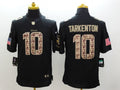 Men’s Minnesota Vikings Fran Tarkenton #10 Black Jersey