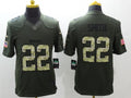 Men’s Minnesota Vikings Harrison Smith #22 Army Green Jersey