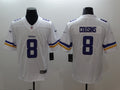 Men’s Minnesota Vikings Kirk Cousins #8 Jersey White