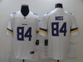 Men’s Minnesota Vikings Randy Moss #84 White Jersey