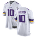 Men’s Minnesota Vikings Retired Player #10 Fran Tarkenton Nike White Vapor Untouchable Limited Jersey