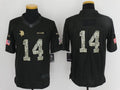 Men’s Minnesota Vikings Stefon Diggs #14 Black Alternate Jersey