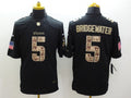 Men’s Minnesota Vikings Teddy Bridgewater #5 Black Jersey