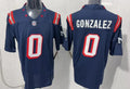 Mens New England Patriots #0 Christian Gonzalez Navy Rivalries Replica F.U.S.E. Limited Jersey