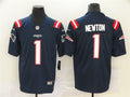 Men’s New England Patriots #1 Cam Newton  Navy Nike Color Rush Legend Player Limited Jersey
