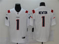 Men’s New England Patriots #1 Cam Newton White Nike Color Rush Legend Player Limited Jersey