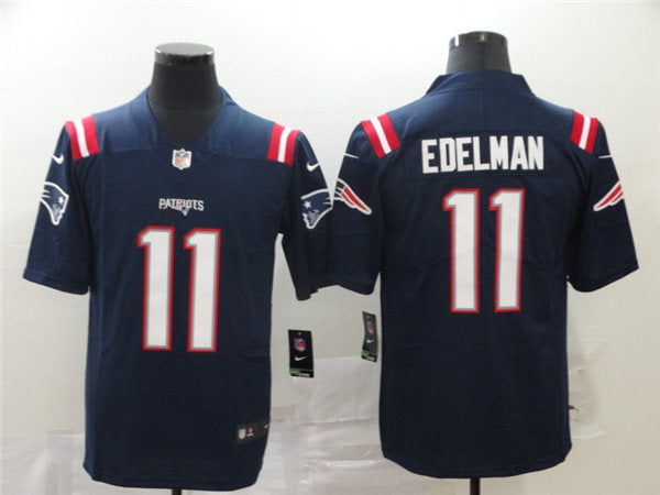 Men’s New England Patriots #11 Julian Edelman Navy Nike Color Rush Legend Player Limited Jersey