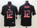 Men’s New England Patriots #12 Tom Brady Black Alternate Jersey