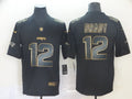 Men’s New England Patriots #12 Tom Brady Black Jersey