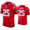 Mens New England Patriots #25 Brandon Bolden Nike Red Inverted Legend Jersey