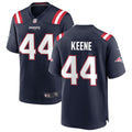 Mens New England Patriots #44 Dalton Keene Nike Navy Vapor Untouchable Limited Jersey