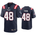 Mens New England Patriots #48 Jahlani Tavai Nike Navy Vapor Untouchable Limited Jersey