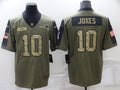 Men’s New England Patriots Mac Jones #10 Brown Jersey
