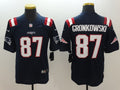 Men’s New England Patriots Rob Gronkowski #87 Navy Jersey