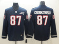 Men’s New England Patriots Rob Gronkowski #87 Navy Jersey