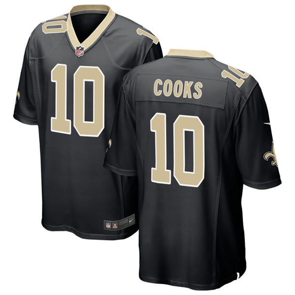 Mens New Orleans Saints #10 Brandin Cooks Nike Black Vapor F.U.S.E Limited Jersey