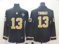 Men’s New Orleans Saints #13 Michael Thomas Teams Nike Therma Long Sleeve Jersey (2)