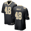 Men’s New Orleans Saints #48 J. T. Gray Nike Black Vapor Untouchable Limited Jersey
