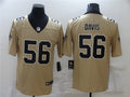 Mens New Orleans Saints #56 Demario Davis Nike Gold Inverted Legend Jersey