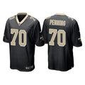Men’s New Orleans Saints #70 Trevor Penning Nike Black Vapor Untouchable Limited Jersey