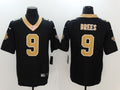 Men’s New Orleans Saints #9 Drew Brees Black Team Jersey