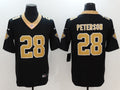 Men’s New Orleans Saints Adrian Peterson #28 Black Jersey
