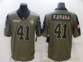 Men’s New Orleans Saints Alvin Kamara #41 Brown Jersey