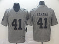 Men’s New Orleans Saints Alvin Kamara #41 Gray Alternate Jersey