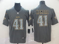 Men’s New Orleans Saints Alvin Kamara #41 Gray Jersey